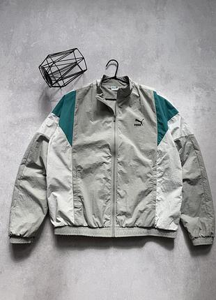 Оригінальна нейлонова вітровка puma “retro style jacket” men’s