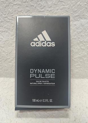 Чоловіча туалетна вода adidas dynamic pulse об'ємом 100 мл.