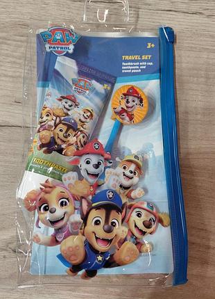 Зубна паста і щітка
paw patrol