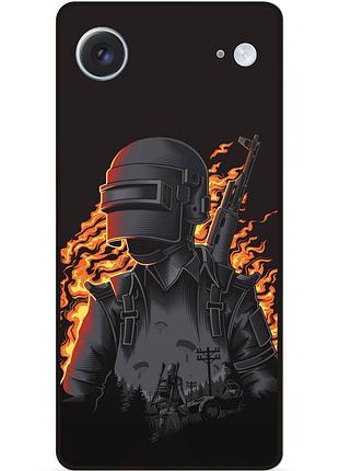 Чехол силиконовый бампер для iphone 17 air puвg пабг