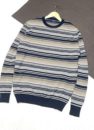 Свитер тонкой высококачественной смесовой шерстяной пряжи merino wool от британского бренда jack reid 🩷