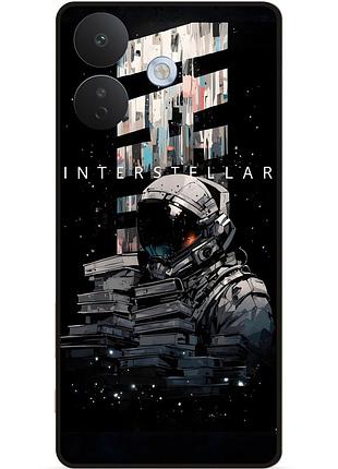 Силіконовий чохол бампер для xiaomi redmi note 17 pro з малюнком интерстеллар