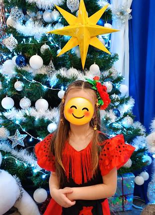 Яскрава сукня для дівчинки