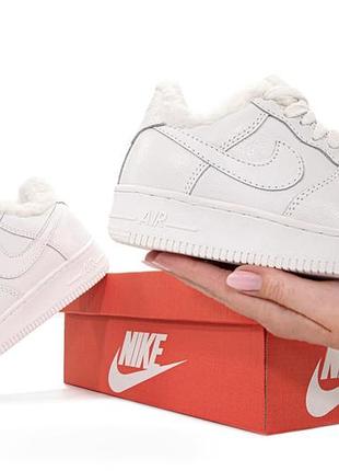 Кросівки nike air force low winter ❄️ хутро арт 15215