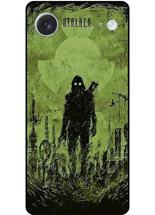 Силіконовий бампер чохол для iphone 17 air з малюнком stalker сталкер