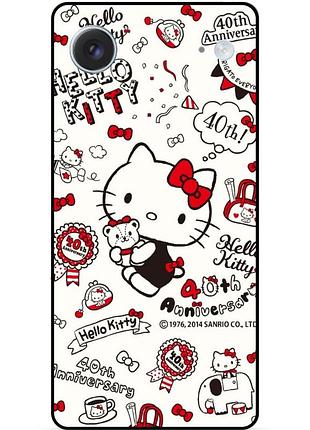 Силиконовый чехол бампер для iphone 17 air с картинкой hello kitty хелло китти