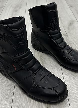 Мотоботы alpinestars ridge waterproof | размер 46 (30 см) оригинальные мотоботинки