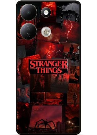 Силіконовий бампер чохол для xiaomi redmi 17 з малюнком stranger things дивні дива