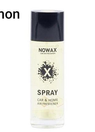 Ароматизатор спрей novax x spray 50 мл lemon