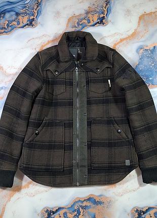 Куртка g-star raw lumberjack вовняна овершот