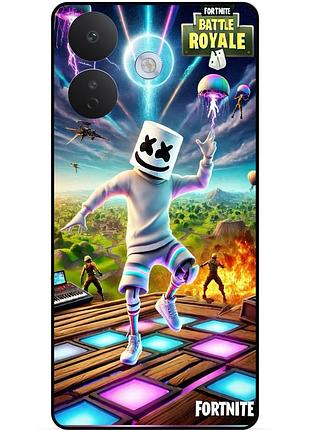 Силіконовий чохол бампер для xiaomi redmi note 17 pro гра fortnite фортнайт