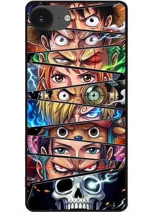 Силіконовий бампер чохол для iphone 17e з малюнком one piece большой куш