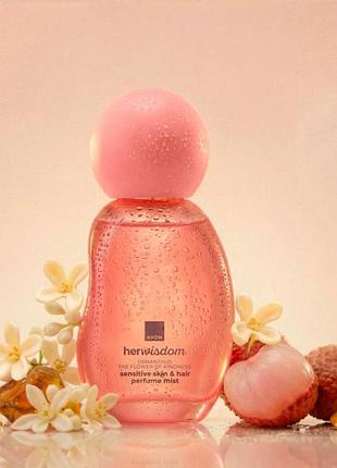 Avon парфумований міст для тіла та волосся «османтус» 100мл