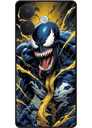 Силиконовый чехол для xiaomi redmi note 17 pro с рисунком веном venom