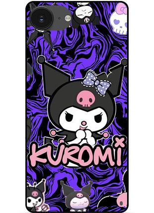 Силиконовый чехол для iphone 17e с рисунком куроми kuromi