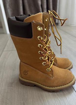 Високі дитячі черевики timberland 23 розмір 2