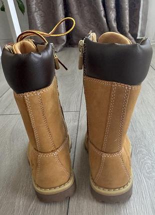 Високі дитячі черевики timberland 23 розмір 4