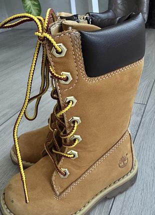Високі дитячі черевики timberland 23 розмір 3
