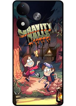 Силіконовий чохол бампер для xiaomi redmi note 17 з малюнком гравіті фолз gravity falls
