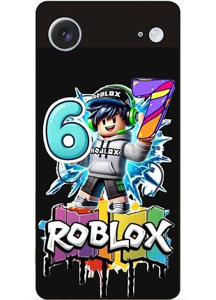 Чохол силіконовий бампер для iphone 17 air з малюнком roblox роблокс six seven