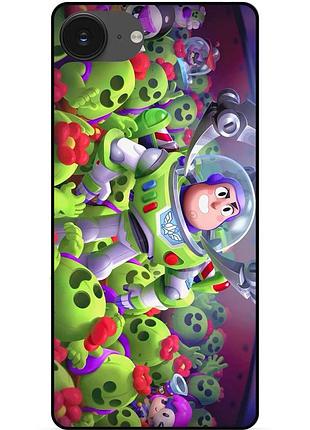 Силіконовий чохол бампер для iphone 16e з картинкою базз лайтер бравл buzz lightyear brawl