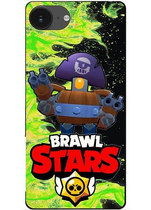 Чохол силіконовий бампер для iphone 17e з героєм бравл дерріл brawl