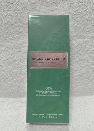 Женская туалетная вода angel schlesser femme natelle объемом 100 мл.