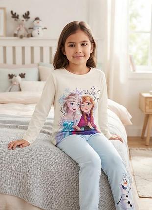 Піжама домашній костюм frozen крижане серце primark