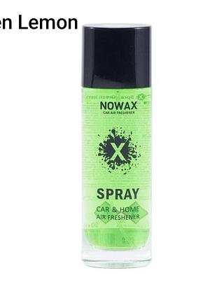 Ароматизатор спрей novax x spray green lemon 50 мл