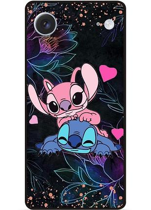 Силиконовый чехол бампер для iphone 17 air с рисунком стич stitch