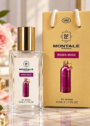 Montale roses musk тester pro женский 50 мл подарункова сумочка