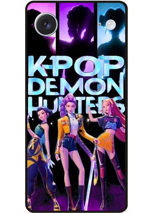 Силіконовий бампер чохол для iphone 17 air з картинкою k-pop demon hunters