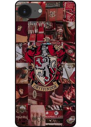 Чехол силиконовый бампер для iphone 17e с рисунком гриффиндор gryffindor гарри поттер harry potter