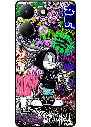 Силіконовий чохол бампер для xiaomi redmi 17 з малюнком малий вухань bugs bunny