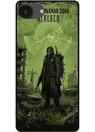 Чохол силіконовий бампер для iphone 16e з малюнком stalker сталкер