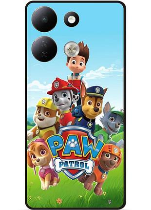 Силиконовый чехол для xiaomi redmi 17 с рисунком щенячий патруль paw patrol