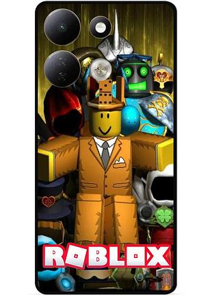 Силиконовый чехол для xiaomi redmi 17 с рисунком roblox роблокс