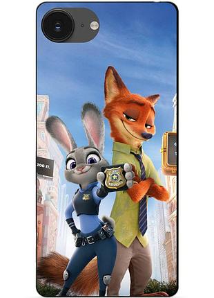 Чохол силіконовий бампер для iphone 17e з малюнком джуді зверополіс zootopia