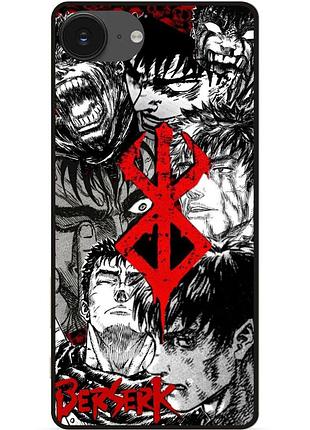 Силіконовий бампер чохол для iphone 17e berserk берсерк манга