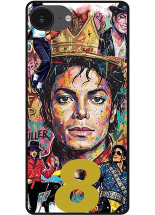 Силіконовий бампер чохол для iphone 17e michael jackson майкл джексон
