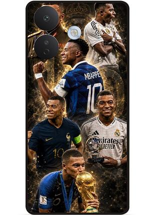 Силіконовий чохол бампер для xiaomi redmi note 17 pro з малюнком mbappe мбаппе легенда