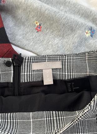 Базова сіра спідниця h&m 5