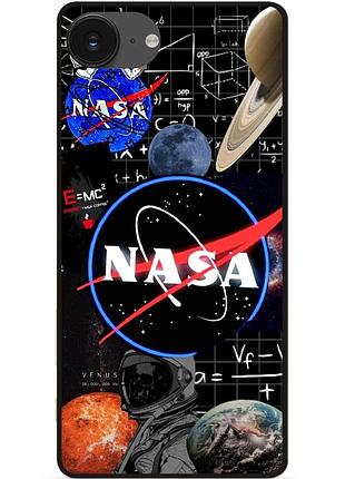 Силіконовий чохол бампер для iphone 17e з малюнком космос nasa