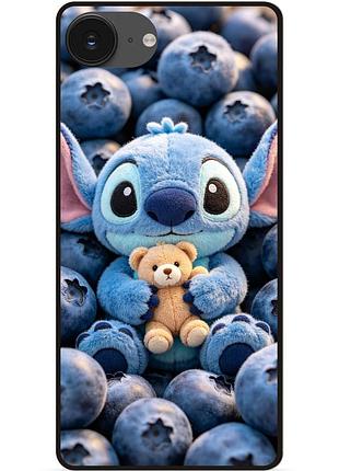 Силіконовий чохол бампер для iphone 17e stitch лило и стич