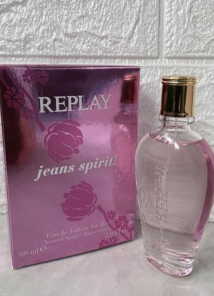 Jeans spirit for her 60 мл женская туалетная вода, спрей