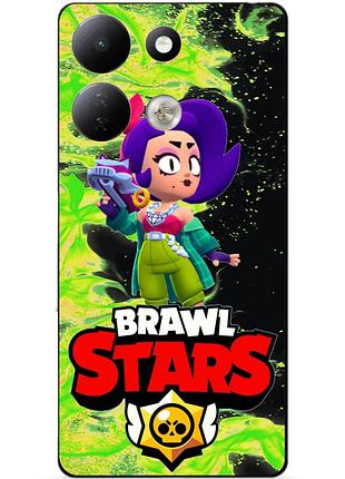 Силіконовий бампер чохол для xiaomi redmi 17 з героєм бравл лола brawl