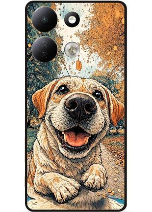 Силіконовий чохол бампер для xiaomi redmi 17 з малюнком лабрадор