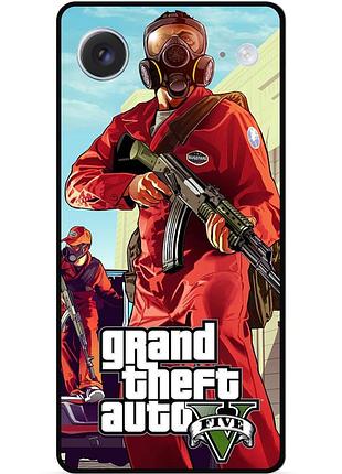 Силіконовий бампер чохол для iphone 17 air з малюнком gta гта