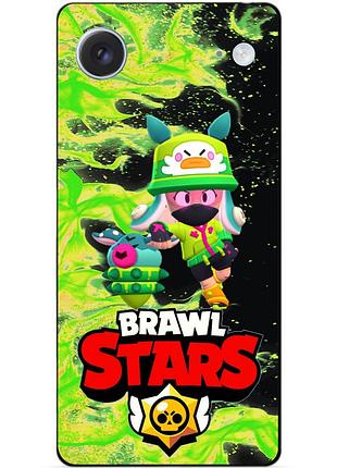 Силіконовий бампер чохол для iphone 17 air з героєм бравл джекі brawl