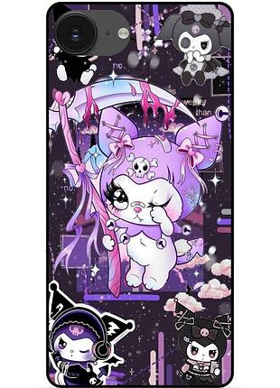 Чехол силиконовый бампер для iphone 17e kuromi куроми
